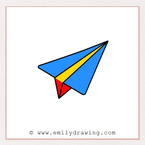 Preview of Paper Airplane drawing